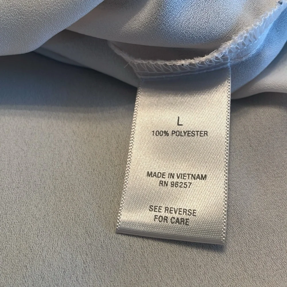 Dressbarn black and white layered sleeveless top - Picture 11 of 13